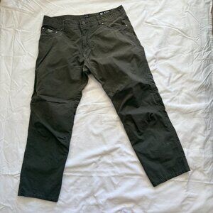 Kuhl Revolvr Vintage Patina Dye Evergreen Pants Hiking Outdoor Utility 38x30